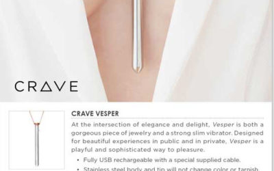 Vesper Vibrator Necklace from Crave
