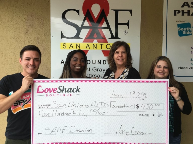 San Antonio AIDS Foundation (SAAF) Donation