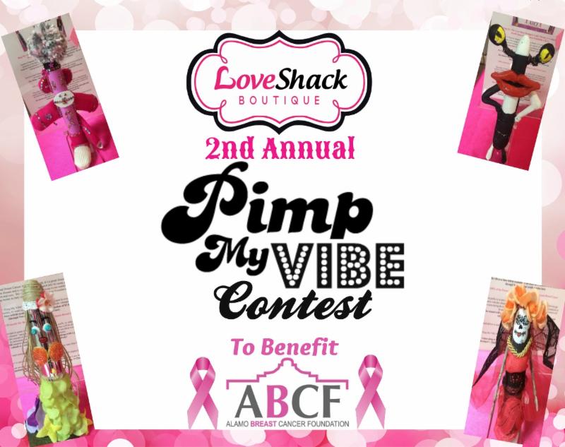 Pimp My Vibe!Vibrator Art Contest-To Benefit Alamo Breast Cancer Foundation