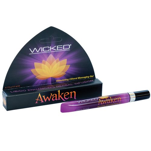Wicked Sensual Care Awaken Stimulating Clitoral Massaging Gel - .3 oz