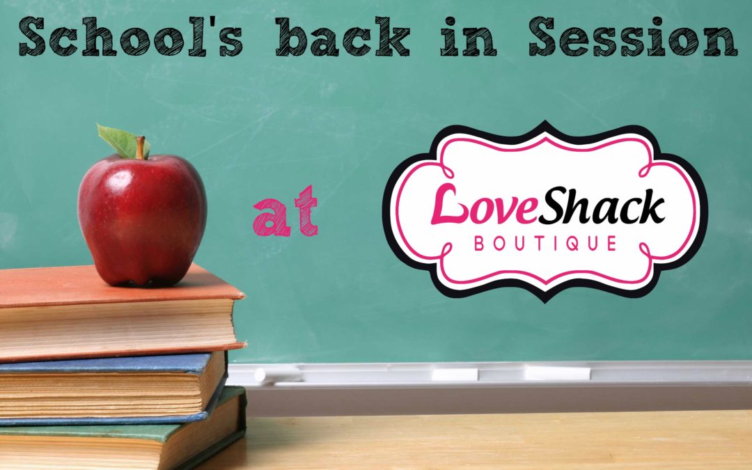 School’s Back in Session at The Shack!