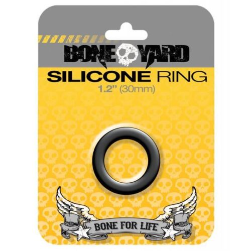 Boneyard 1.2" Silicone Ring - GREY