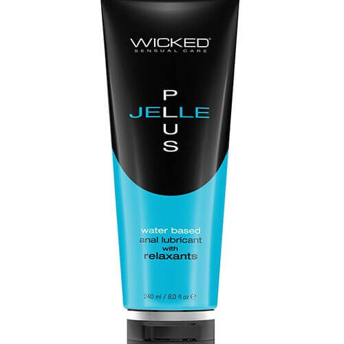 Wicked Sensual Care Jelle Plus Water Based Anal Lubricant with Relaxants