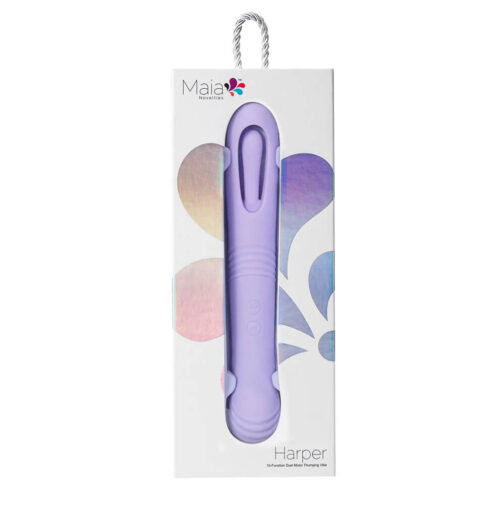 Maia HARPER Rechargeable 10-Function Dual Motor Thumping Vibe