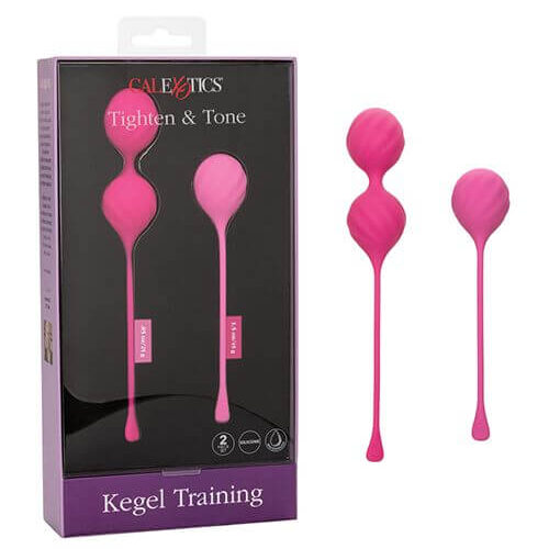 Kegel Training 2 pc Set - Pink