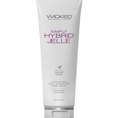 Wicked Sensual Care Simply Hybrid Jelle Lubricant - 4 oz