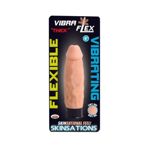 Skinsations Thick Vibra-flex Flexible Vibe – 6 Inches