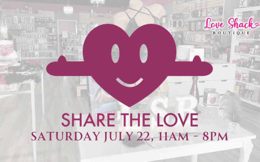Share the Love of the Shack Event – win wonderful prizes, gift cards, great specials, & more!