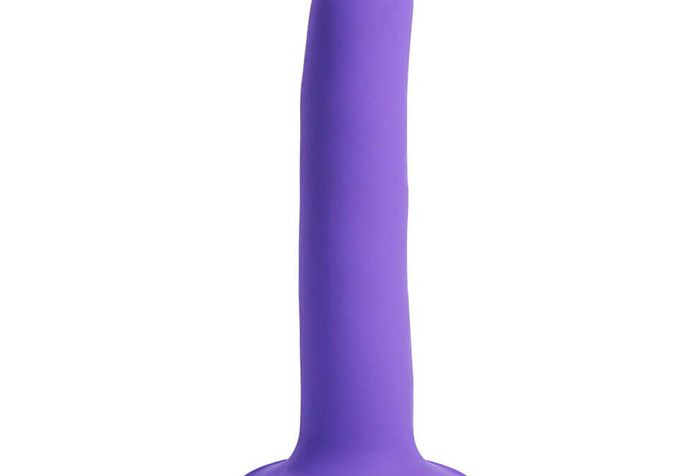 Maia MARIN 8 Inch Liquid Silicone Suction Cup Dong Purple