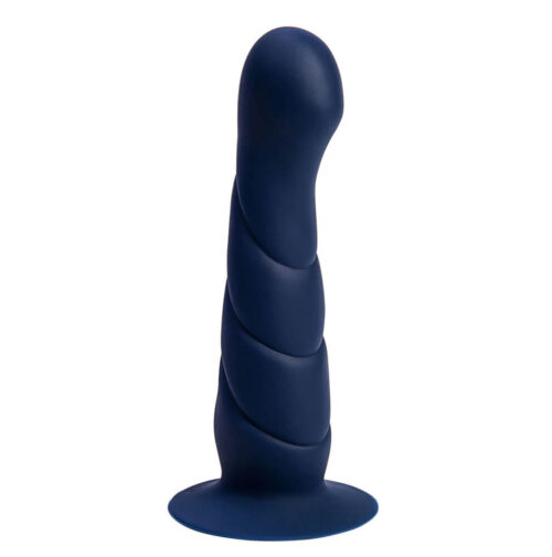 Maia MARIN 8 Inch Liquid Silicone Suction Cup Dong Blue