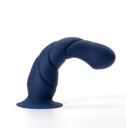 Maia MARIN 8 Inch Liquid Silicone Suction Cup Dong Blue