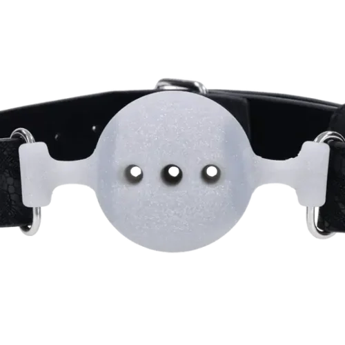 Sex & Mischief Lace Silicone Breathable Ball Gag