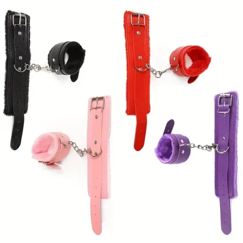 Faux Leather Handcuffs Love Shack Boutique