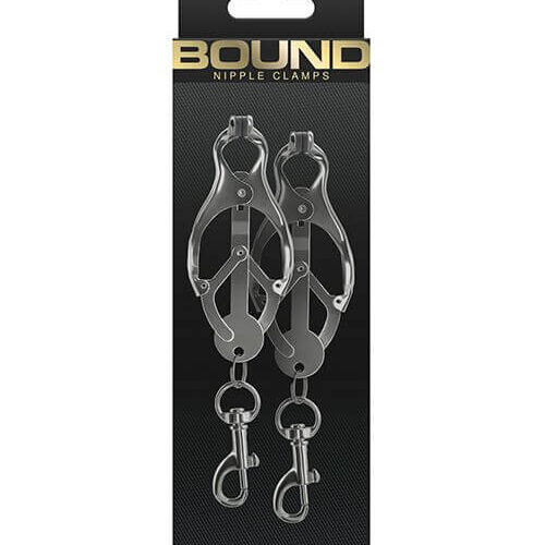 Bound C3 Nipple Clamps - Gunmetal
