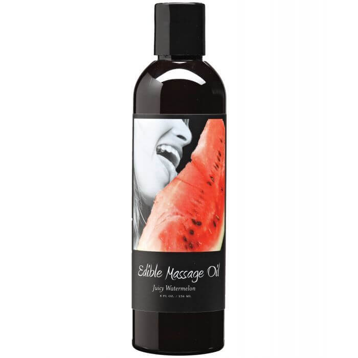 Earthly Body Edible Massage Oil - 8 oz