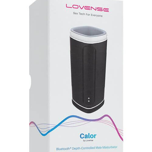 Lovense Calor Compact Heating Masturbator - Black