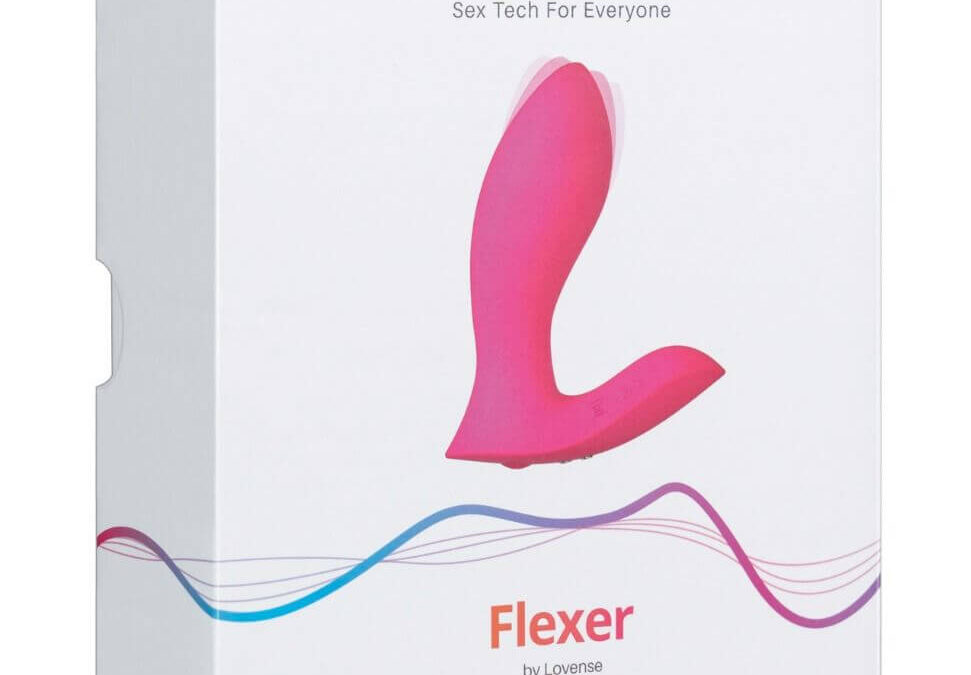 Lovense Flexer Dual Panty Vibrator – Pink