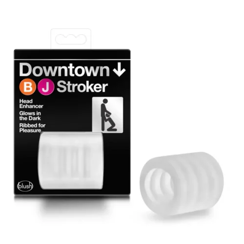 Downtown BJ Clear Glow In The Dark Oral Sex Enhancer
