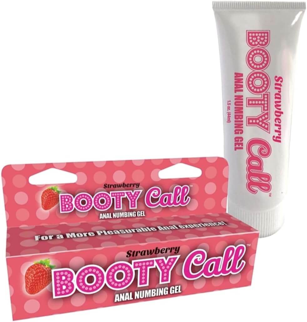 Booty Call Anal Numbing Gel 1.5oz Strawberry