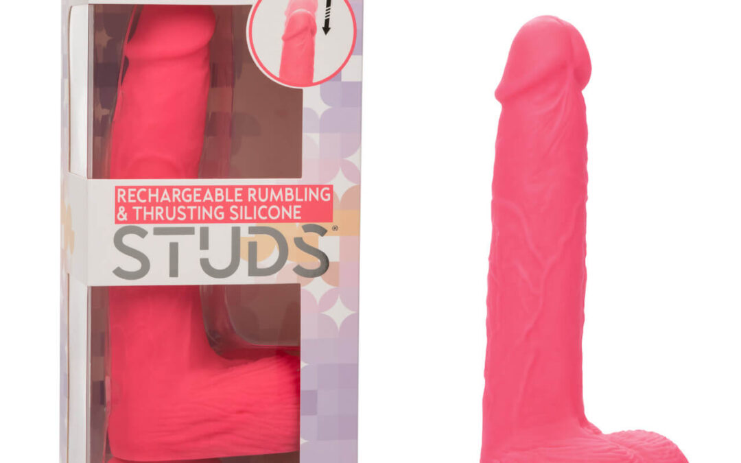 Rechargeable Rumbling & Thrusting Silicone Studs®