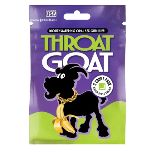 Throat Goat Mouth Watering Oral Sex Gummies, 3 Count Pack