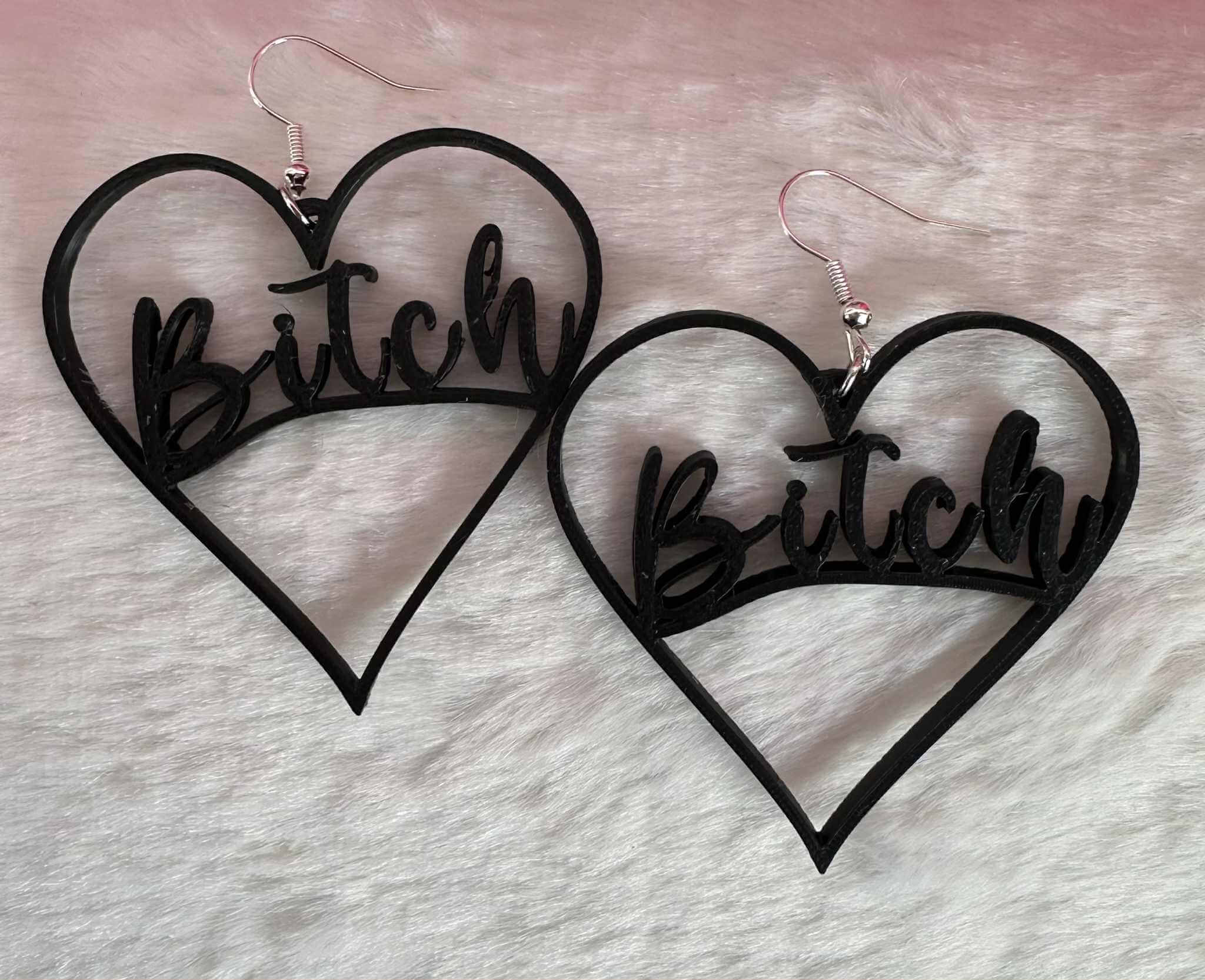 Naughty Funny Sass Earrings