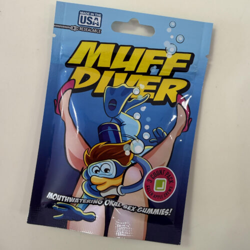 Muff Diver Mouth Watering Oral Sex Gummies, 3 Count Pack