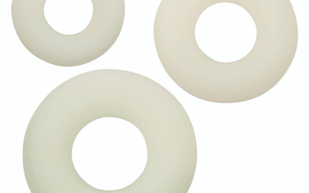 Alpha™ Glow-In-The-Dark Liquid Silicone 3 Ring Set
