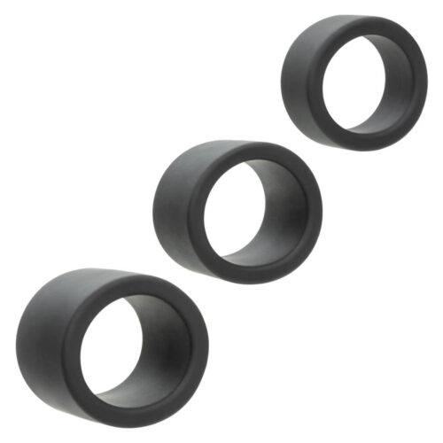 Alpha™ Liquid Silicone 3 Ring Stamina Set