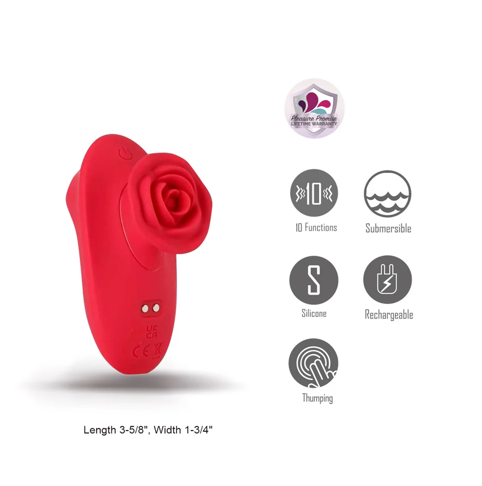 MAIA SOLA 10-Function Silicone Thumping Massager