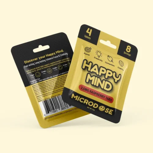 Happy Minds 2.5mg - 4ct Microdose